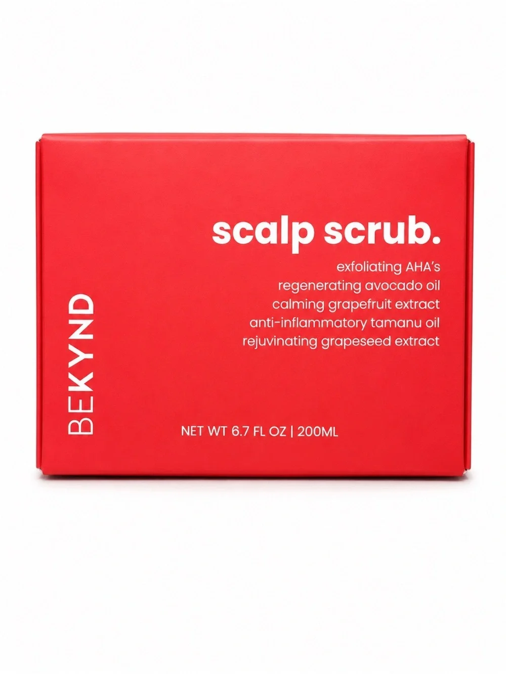 BEKYND Scalp Scrub Exfoliating AHA’s Vegan Scalp Treatment 6.7 oz 200ml NEW